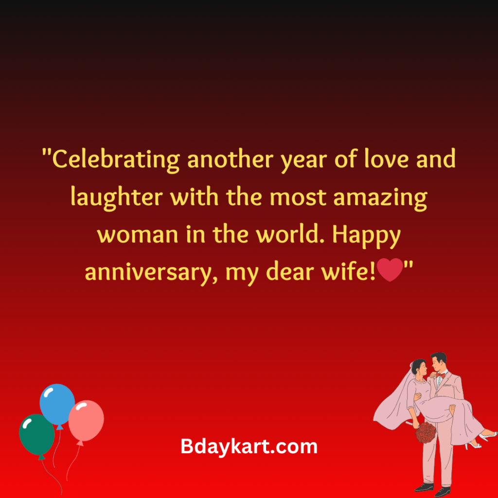 Beautiful Anniversary Wishes for Wife