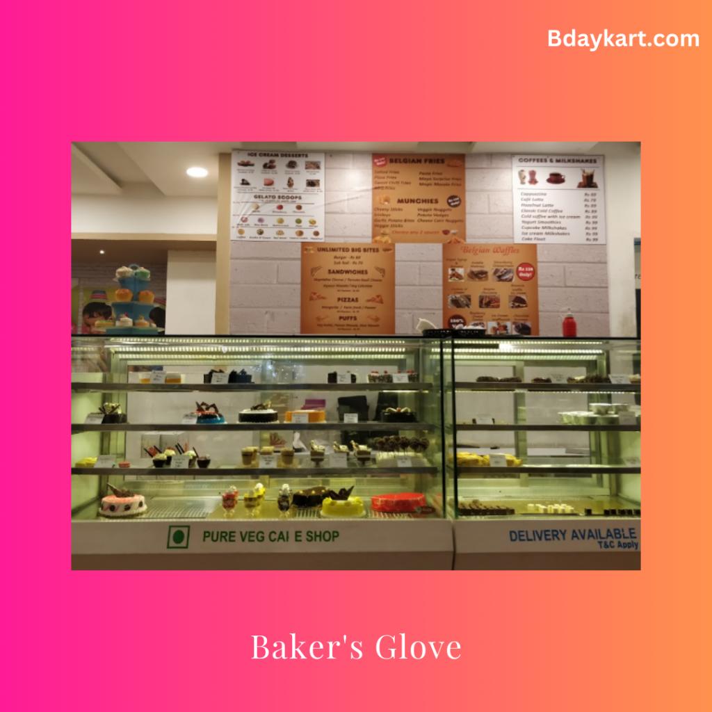 Baker's Glove top 10 cake shops in Bangalore