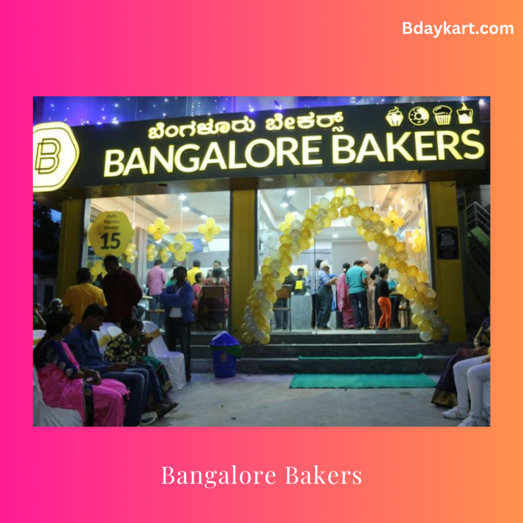 Bangalore Bakers top 10 cake shops in Bangalore
