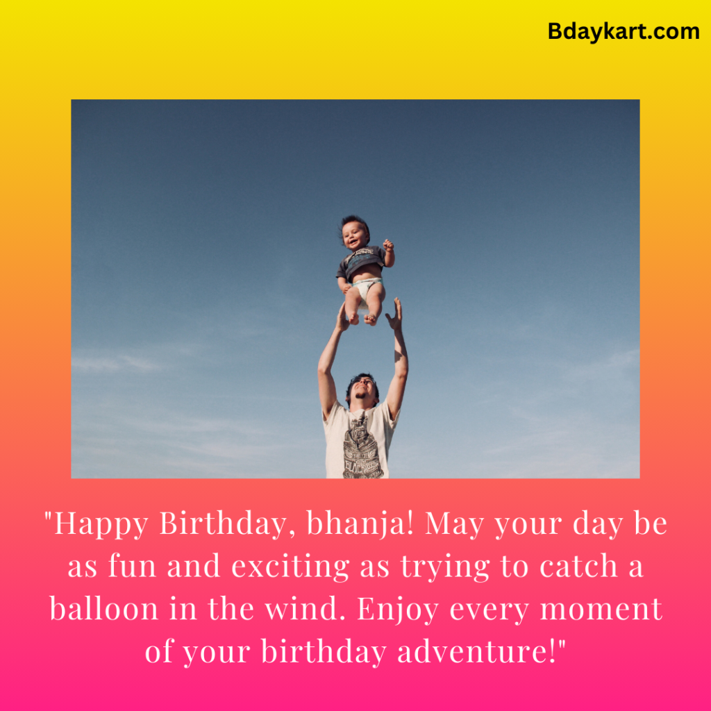Funny Birthday Wishes for Bhanja