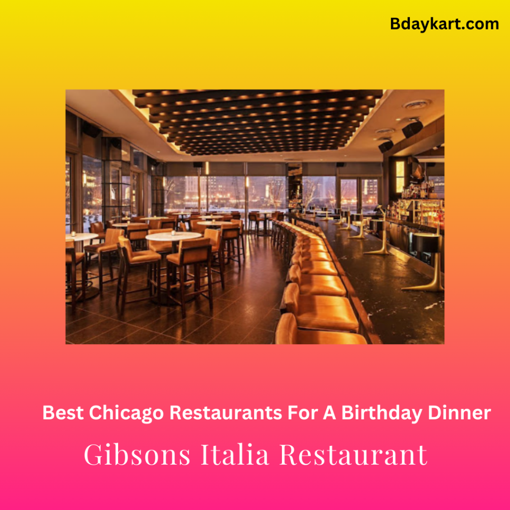 Gibsons Italia Restaurant Chicago