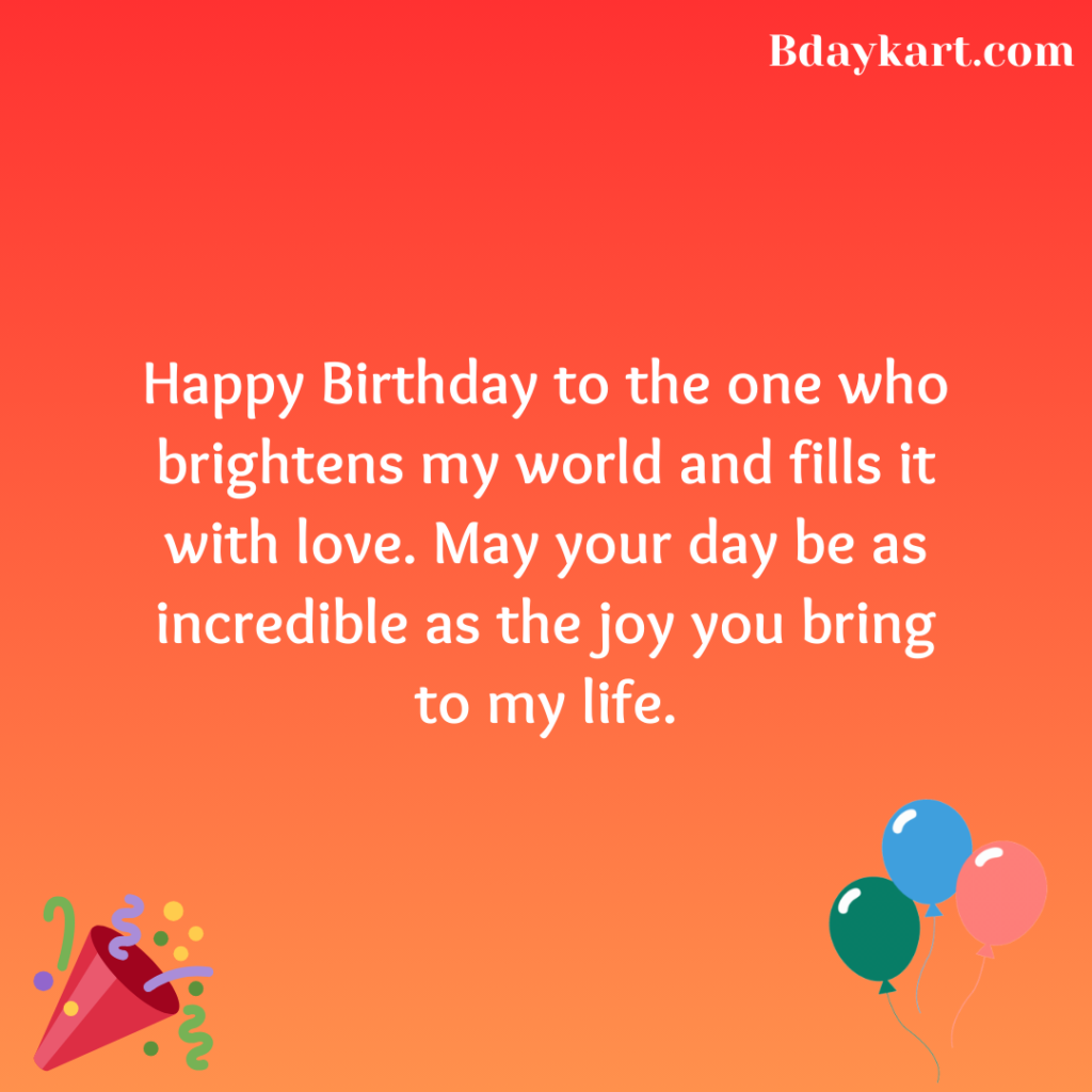Heart touching Birthday wishes for girlfriend
