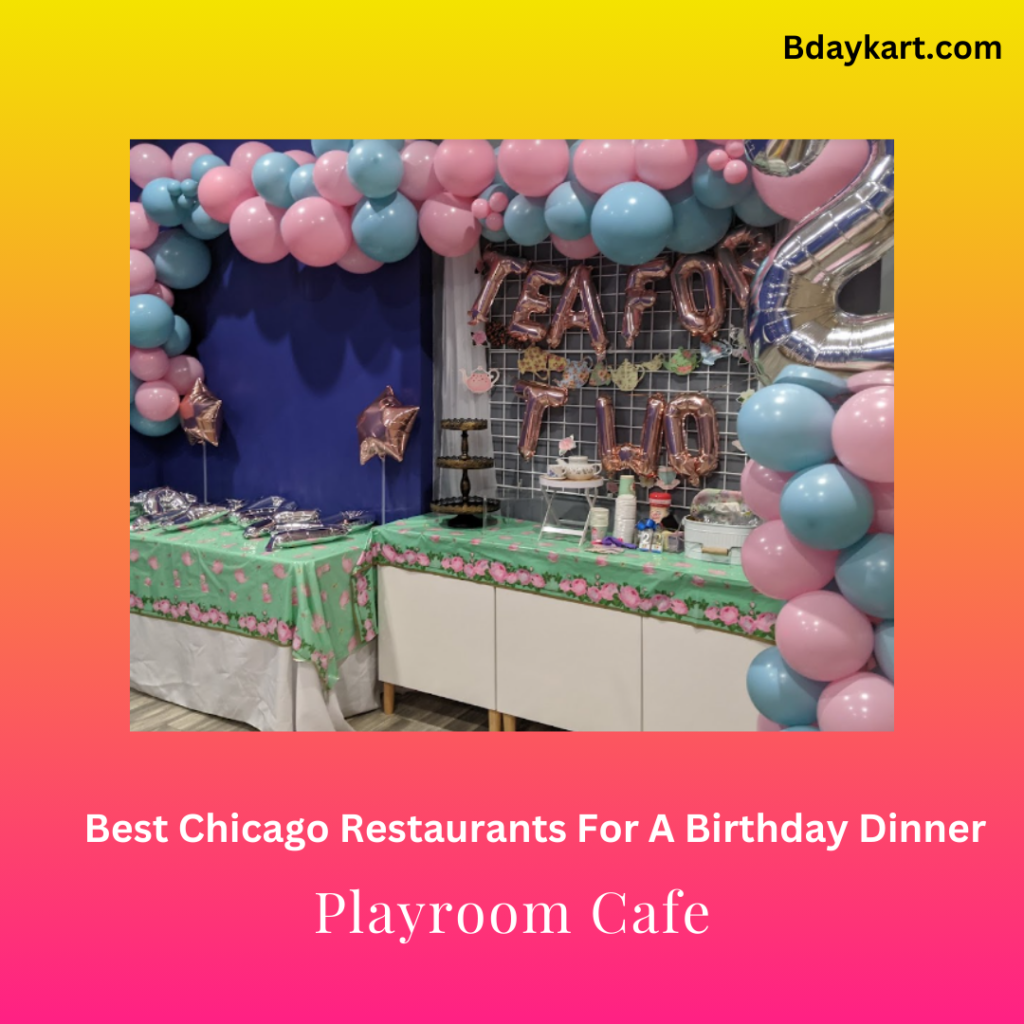 Playroom Cafe Chicago