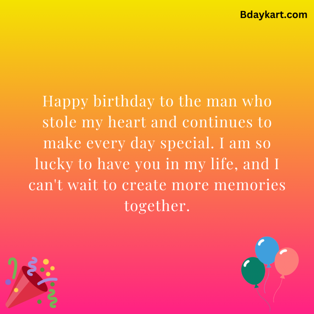 Romantic Birthday Paragraphs for Boyfriend