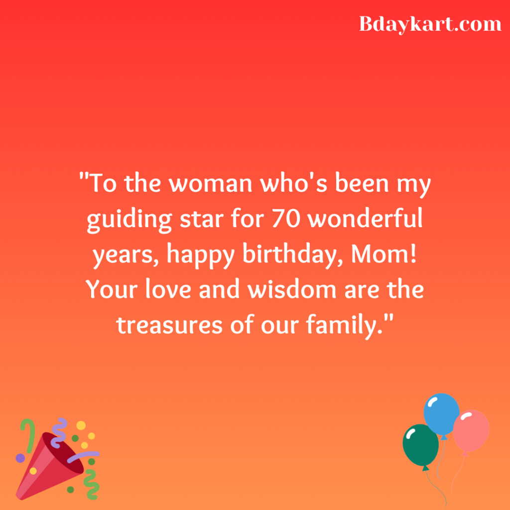 70th Birthday Wishes and Quotes