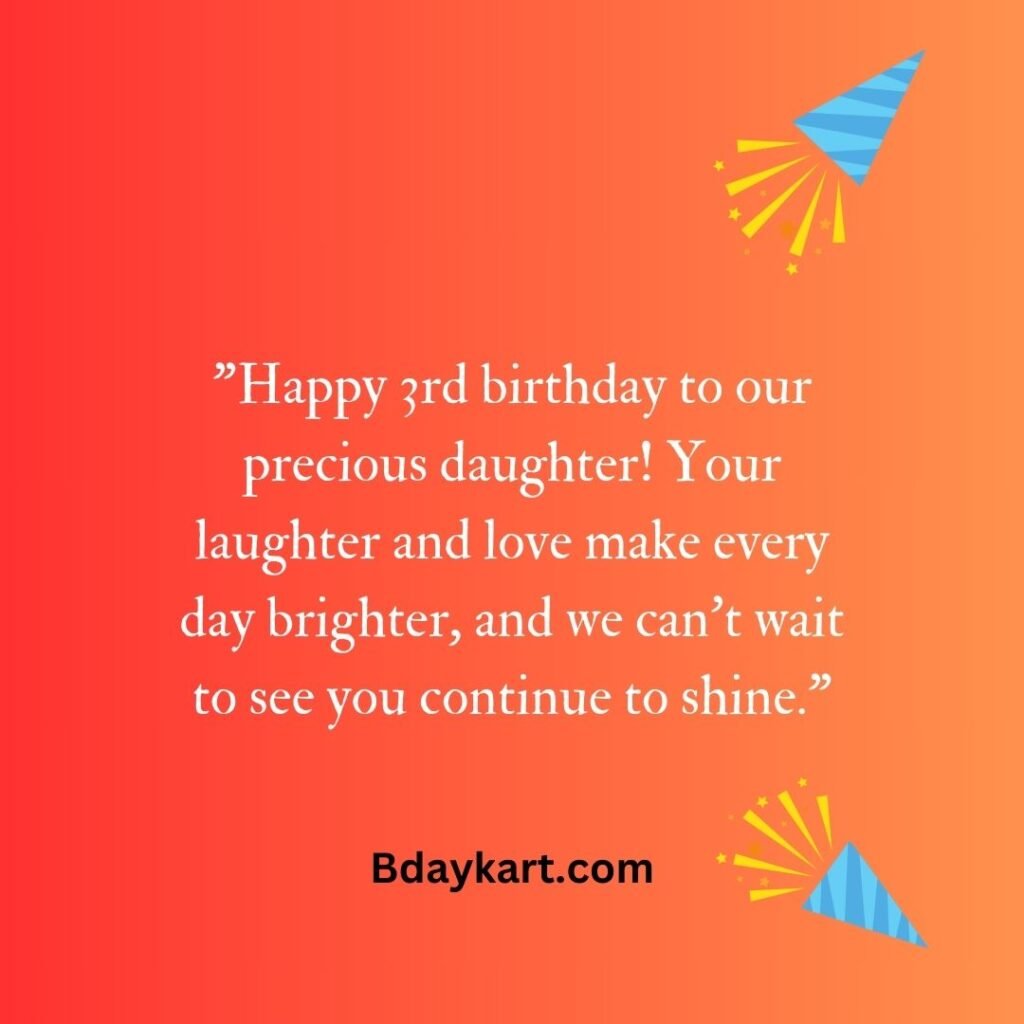Happy Third Birthday Wishes for Baby Boy & Girl | Turning 3 Quotes ...