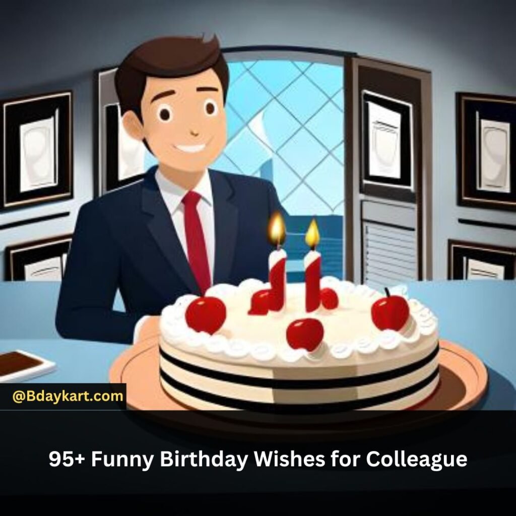 Funny Birthday Wishes for Colleague
