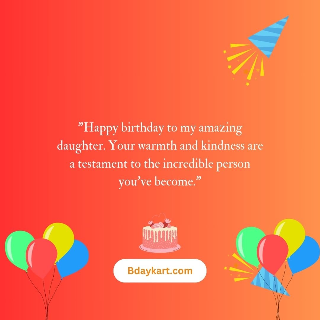Heart Touching Birthday Wishes for Daughter from Father - Bdaykart.com