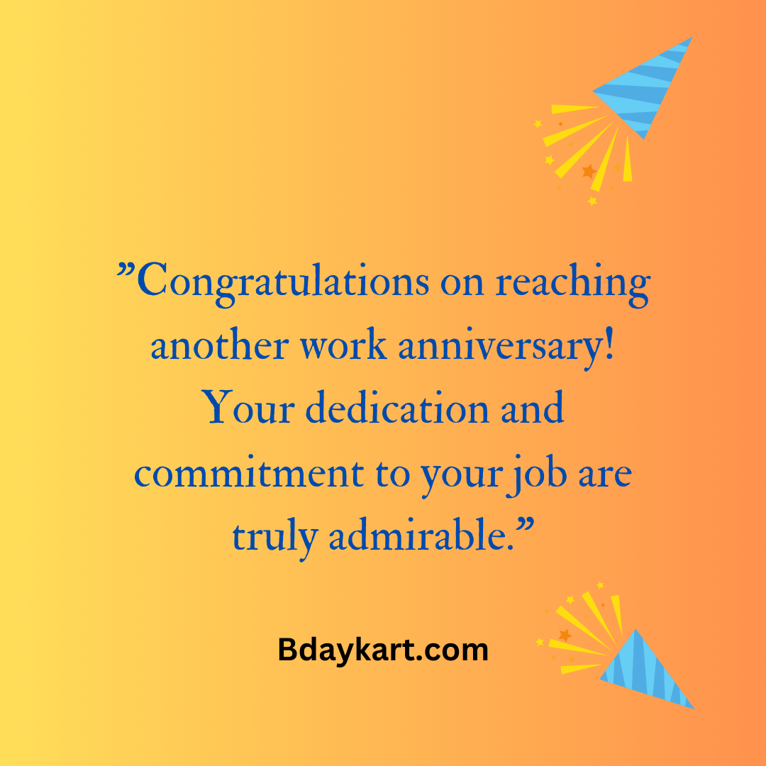 350+ Simple Work Anniversary Wishes: Celebrating Professional ...