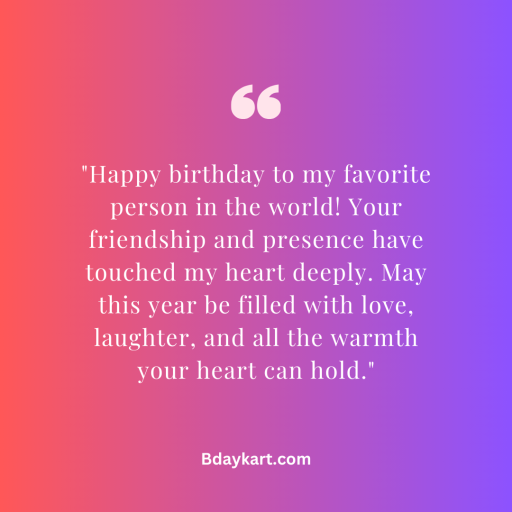 Heart Touching Birthday Wishes for Special Person - Bdaykart.com