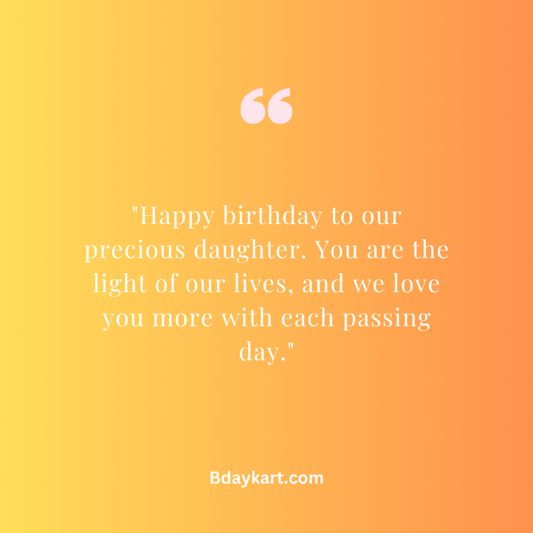 120+ Touching Birthday Wishes for Friend's Daughter - Bdaykart.com