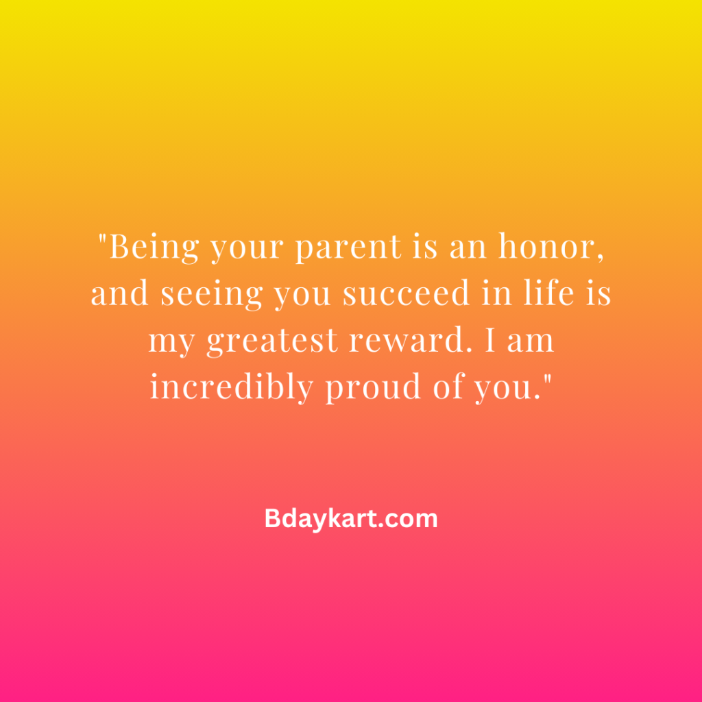 I Am Proud of You Son Quotes from Mother