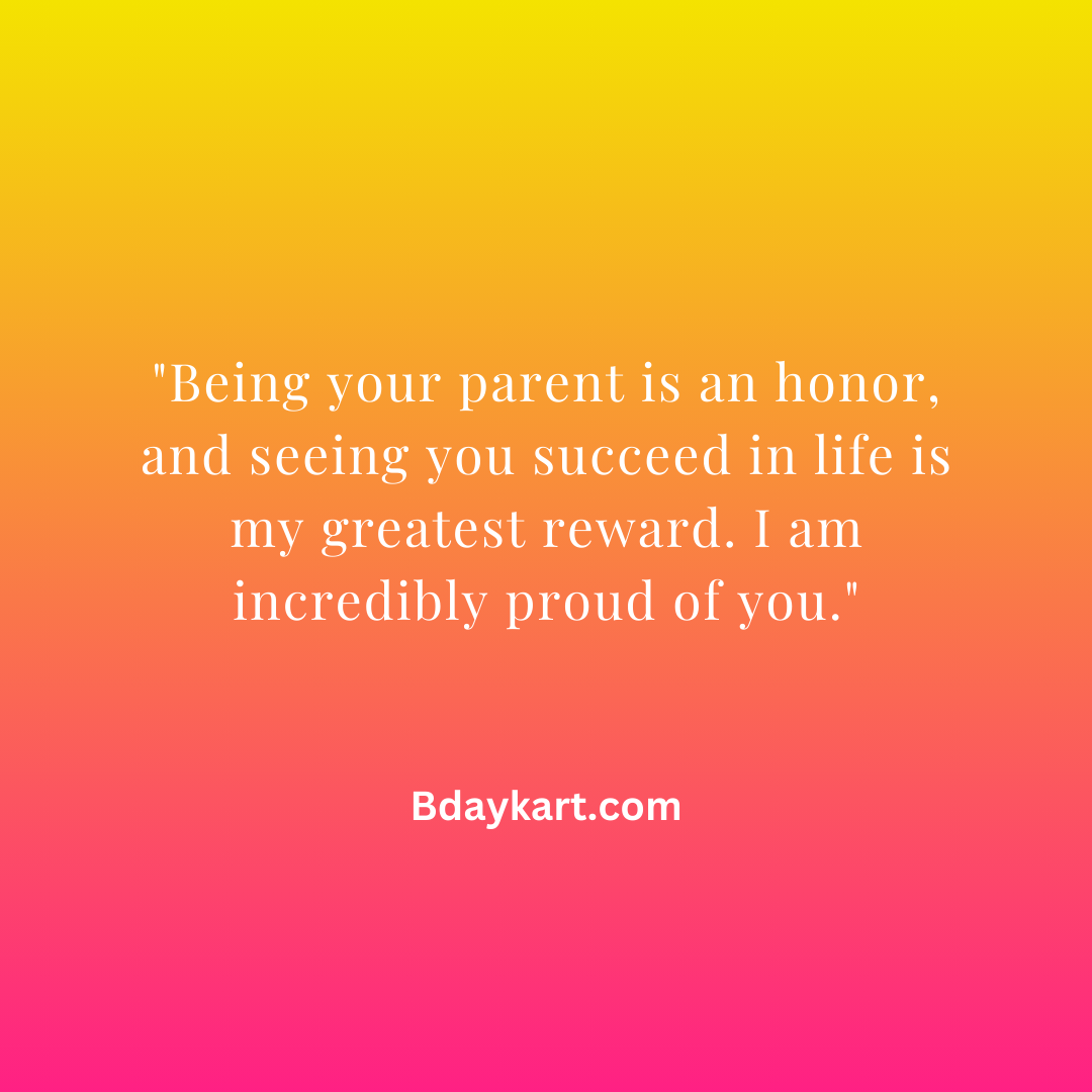 I Am Proud of My Son Quotes - Bdaykart.com