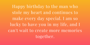 Romantic Birthday Paragraphs for Boyfriend