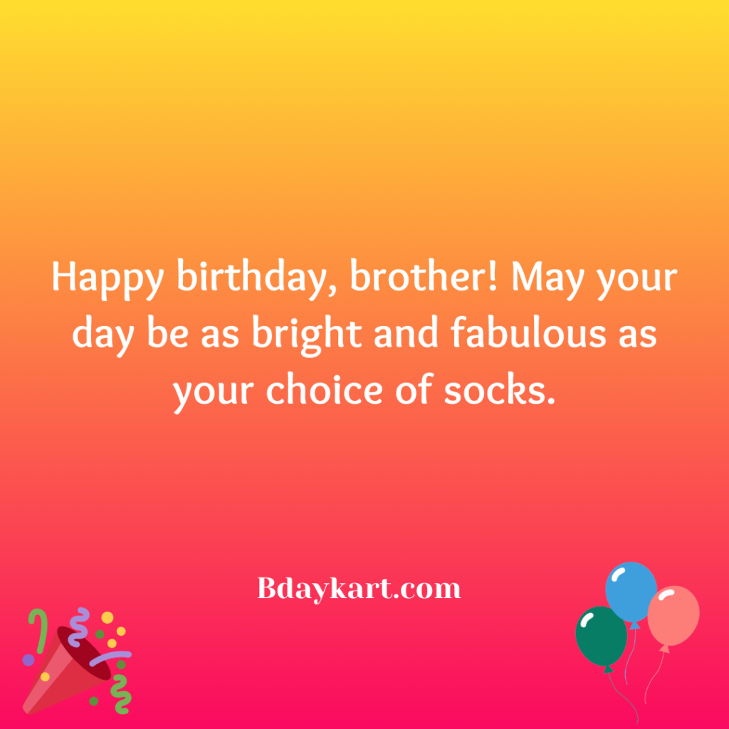 Simple Birthday Wishes for Brother