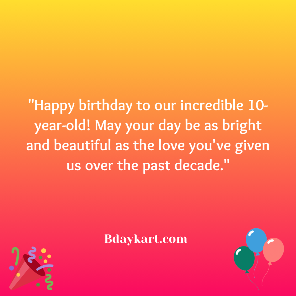 10th Birthday Wishes for Daughter (4)
