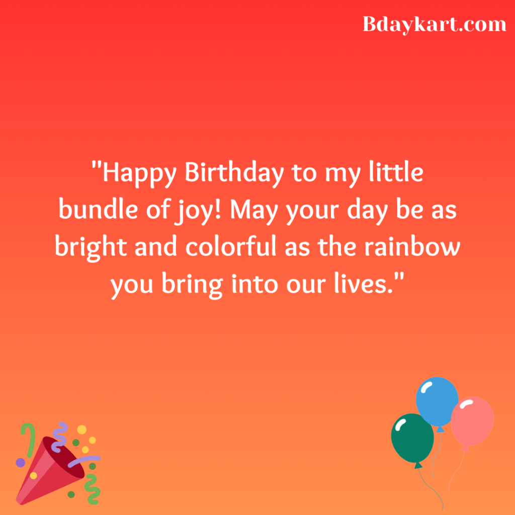 Birthday Wishes for Little Daughter