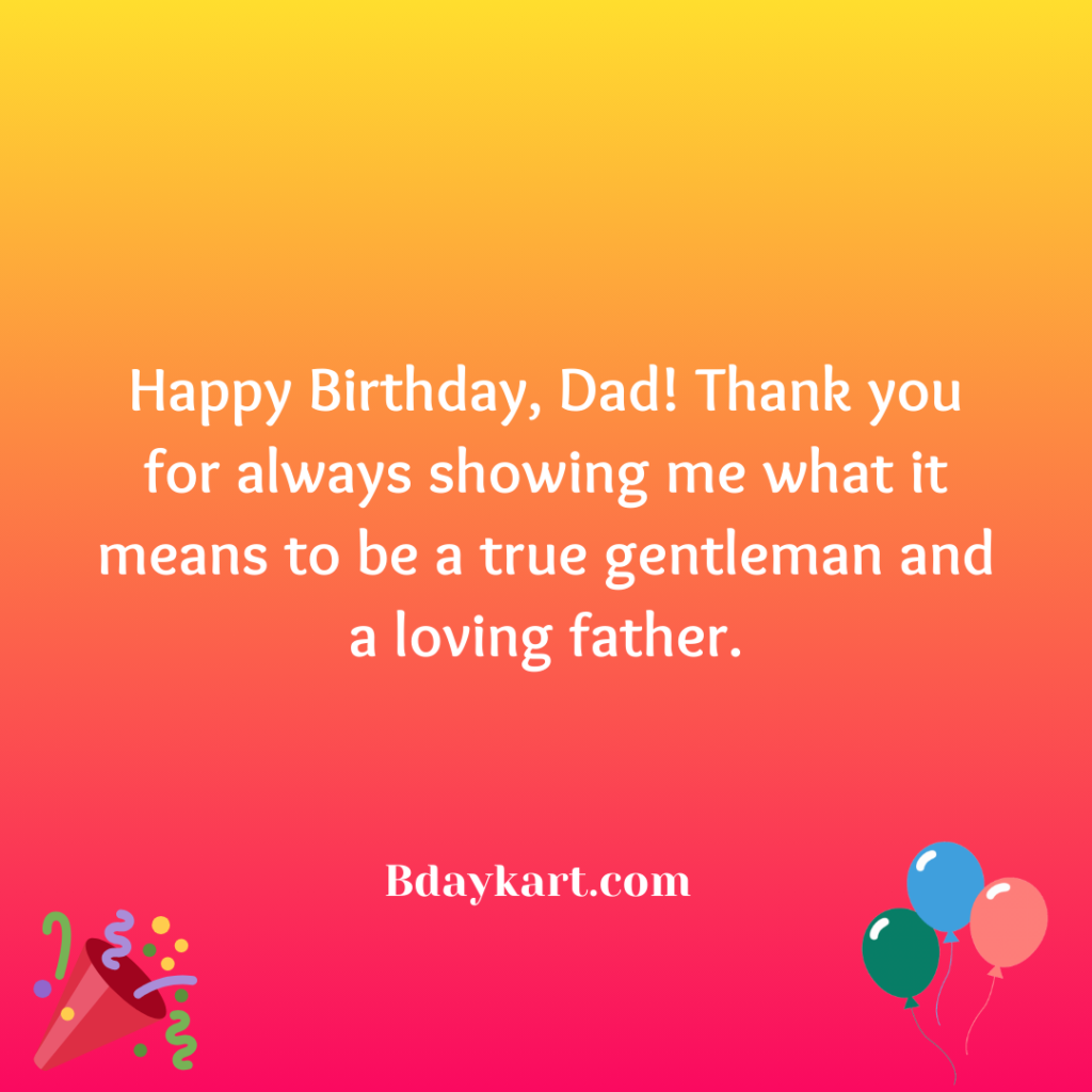 Birthday Wishes for Dad from Son