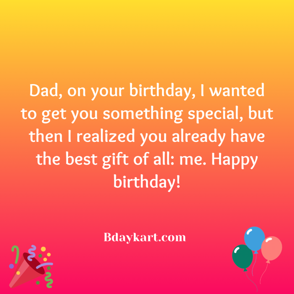 Funny Birthday Quotes for Dad from Daughter